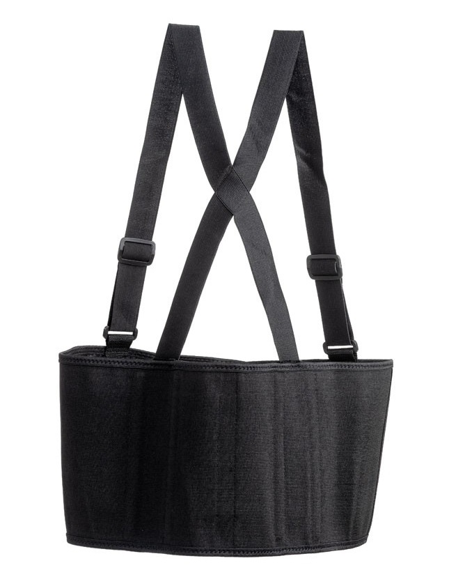 FAJA LUMBAR ELÁSTICA CON VELCRO Y TIRANTES