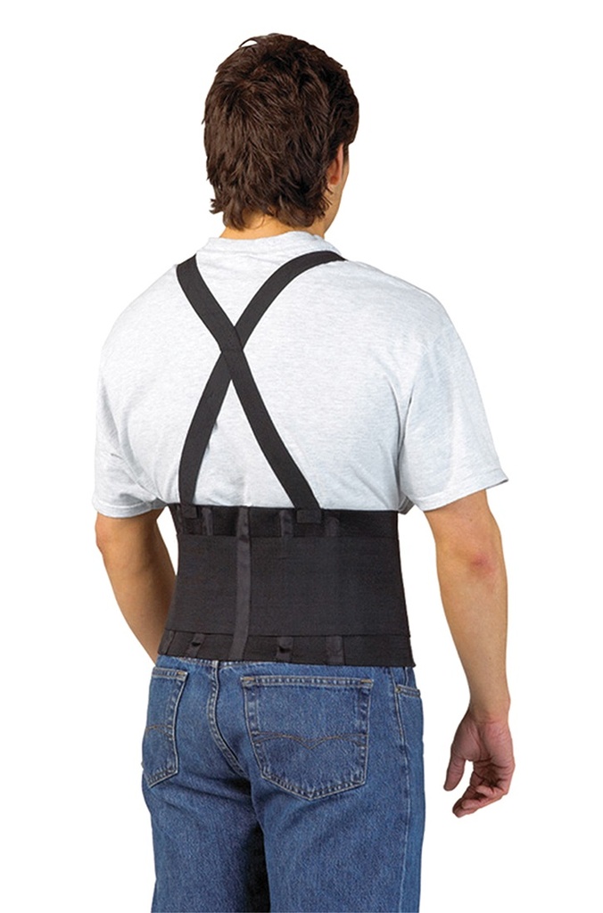 FAJA DE SOPORTE PARA LA ESPALDA NEGRO