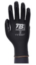 GUANTES POLIESTER NEGRO SIN COSTURAS NITRILO NEGRO