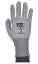 GUANTES DE FIBRA HPPE GRIS SIN COSTURA