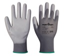 GUANTES CON PALMA PU GRIS