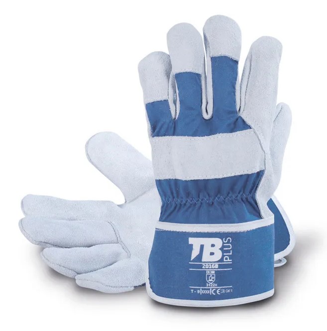 GUANTES DE SERRAJE VACUNO GRIS