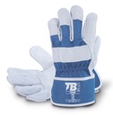 GUANTES DE SERRAJE VACUNO GRIS
