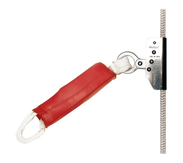 LÍNEA DE VIDA VERTICAL + ABSORBEDOR 