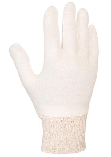 GUANTE ALGODON 100% INERLOCK PUNTO PESADO CON PUÑO