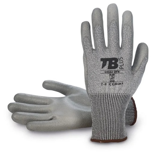 GUANTES DE FIBRA HPPE GRIS SIN COSTURA